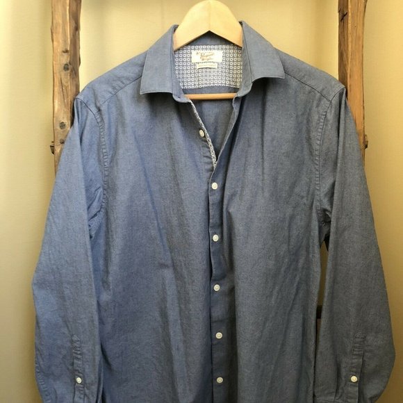 Original Penguin Munsingwear Shirt Men's Size 16 - Picture 4 of 11